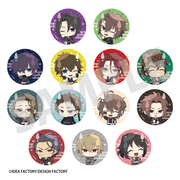 薄桜鬼 真改 うるっこ トレーディング缶バッジ Vol.2 全13種 | DMM Factory