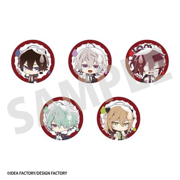 Collar×Malice うるっこ トレーディング缶バッジ全5種 | DMM Factory