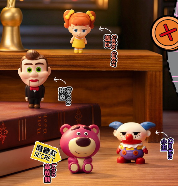 【BOX販売】002_52TOYS BLINDBOX トイ・ストーリー ミニミー（1BOX=18個入）