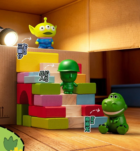 【BOX販売】002_52TOYS BLINDBOX トイ・ストーリー ミニミー（1BOX=18個入）