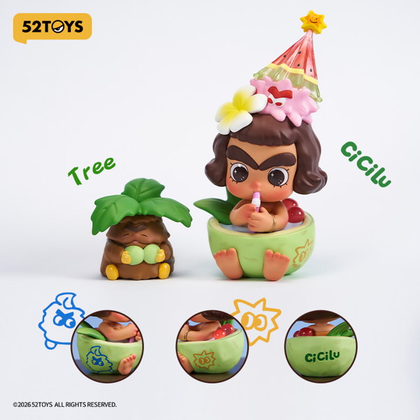 006_52TOYS BLINDBOX CiCiLu ココナッツ・デライト フィギュア