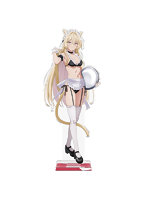 わたしが恋人になれるわけないじゃん、ムリムリ！（※ムリじゃなかった！？） アクリルキャラスタンド 王塚真唯 猫耳水着メイドVer. 描き下ろし