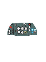 YMA7303 1/72 Me163B-0コメート・着色計器板・アカデミー