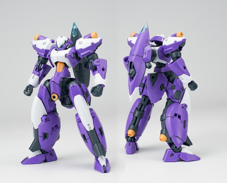 SHEIK MAINLAND ULTRA ACTION TROOPERシリーズ Franz-α（フランツアルファ） 1/144スケールプラスチックモデルキット（パープル×ホワイト）