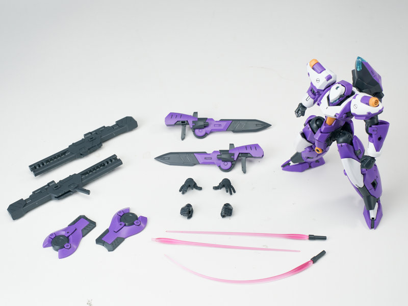 SHEIK MAINLAND ULTRA ACTION TROOPERシリーズ Franz-α（フランツアルファ） 1/144スケールプラスチックモデルキット（パープル×ホワイト）のサムネイル画像