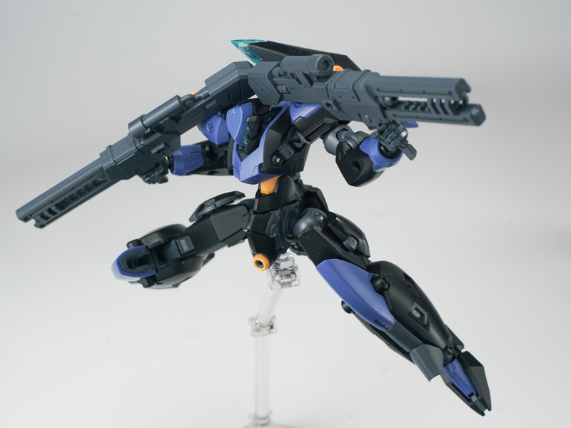 SHEIK MAINLAND ULTRA ACTION TROOPERシリーズ Franz-α（フランツアルファ） 1/144スケールプラスチックモデルキット（ブラック×ブルー）