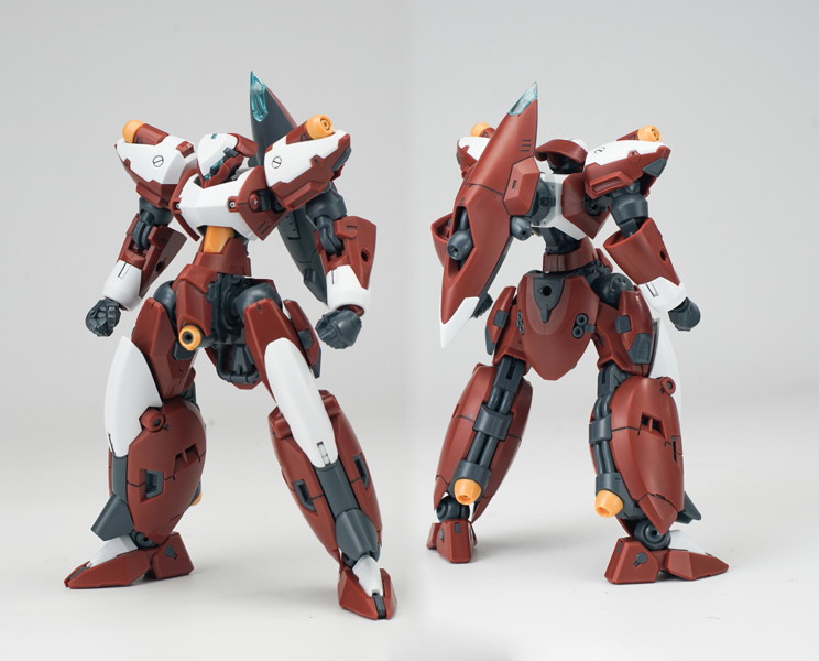 SHEIK MAINLAND ULTRA ACTION TROOPERシリーズ Franz-α（フランツアルファ） 1/144スケールプラスチックモデルキット（レッド×ホワイト）