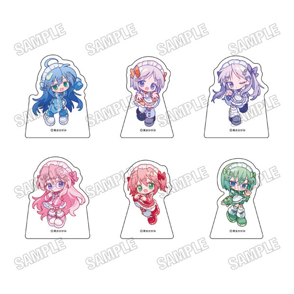 【BOX販売】らき☆すた 描き起こしアクリルブロックコレクション（1BOX=6個入）