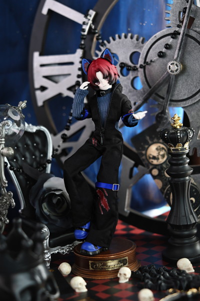 『標準化時間』 1/8スケール BJD可動ドールシリーズ（1BOX=4個入）