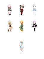 MICHOY 末日の序章シリーズ トレーディングドール（1BOX=6個入）