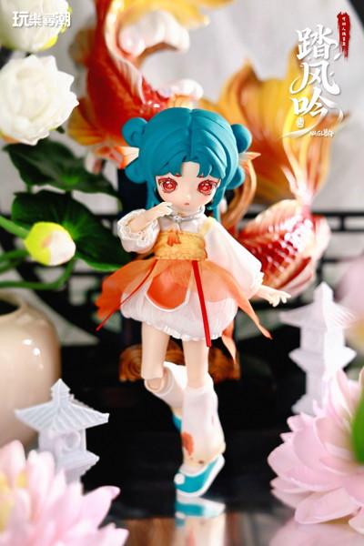 WAN LE XUN CHAO NAGI 踏風吟（とうふうぎん） トレーディングドール（1BOX=6個入）