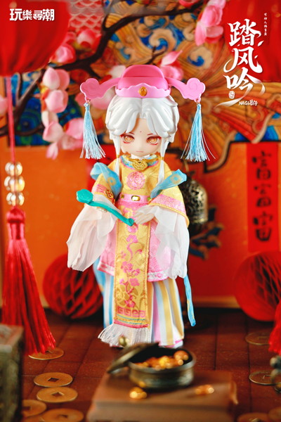 WAN LE XUN CHAO NAGI 踏風吟（とうふうぎん） トレーディングドール（1BOX=6個入）