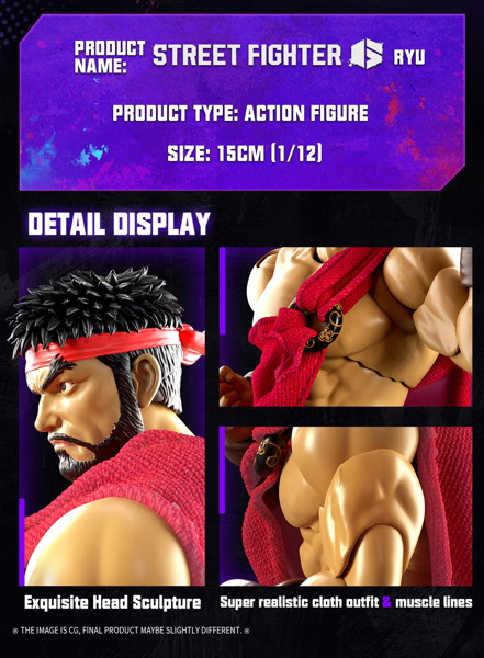 52TOYS FigLite ストリートファイター6 リュウ