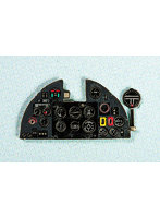 YMA7242 1/72 ホーカー・ハリケーンMk.II・着色計器板・エアフィクス他