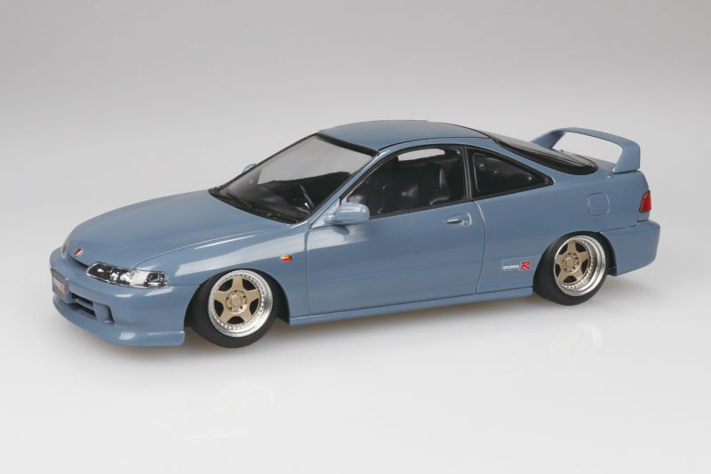 楽プラ スナップキット 1/32 ホンダ DC2 インテグラ タイプR カスタムホイール（グレー） 【22CU-GY】