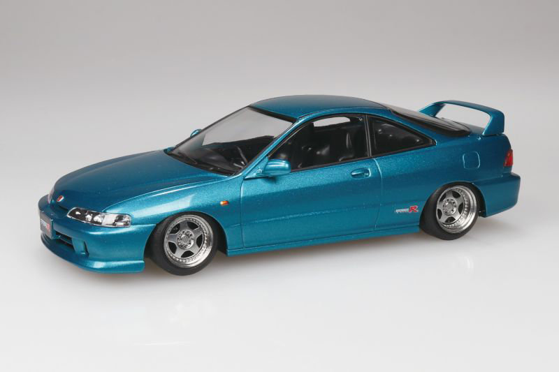 楽プラ スナップキット 1/32 ホンダ DC2 インテグラ タイプR カスタムホイール（メタリックグリーン） 【22CU-MG】