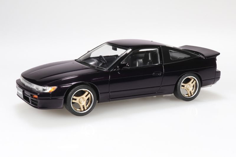 楽プラ スナップキット 1/32 ニッサン シルエイティ カスタム（メタリックパープル） 【27CU-MP】