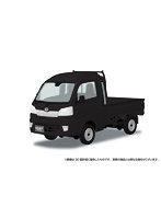29-BM ダイハツ S500P ハイゼット トラック ジャンボ （ブラックマイカメタリック） 楽プラ スナップキット