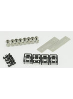 34208 鉄コレ 走行用パーツセットTT-05（車輪径6mm2両分:黒）