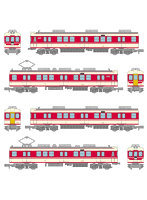 34101 鉄道コレクション神戸電鉄デ1350形（新塗装）4両セット