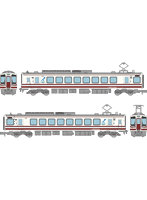 34045 鉄道コレクション 北越急行HK100ー101・102ゆめぞら2両セット