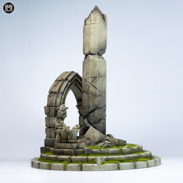 MMMトイズ 1/12 崩壊した石柱遺跡