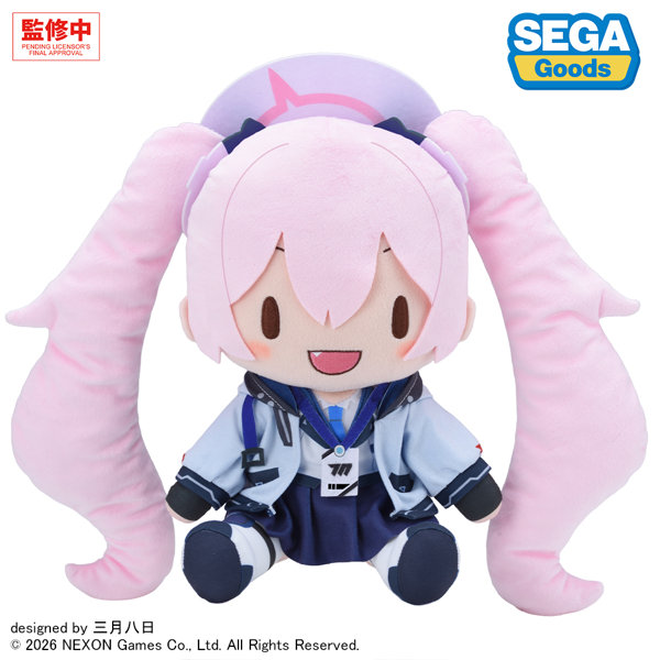 ブルーアーカイブ コユキ ふわぷち ぬいぐるみ（L）