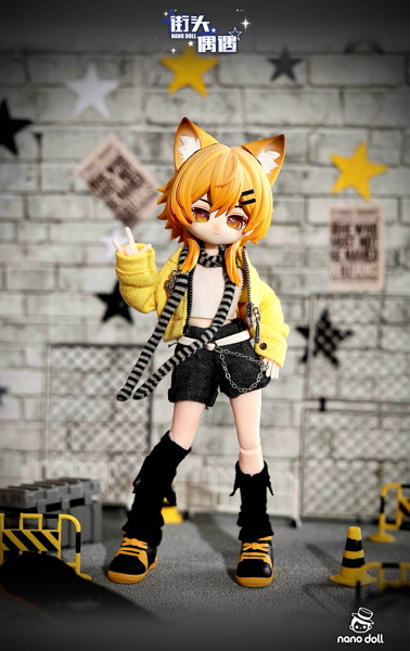 Nanodoll 街角での出会いシリーズ トレーディングドール（1BOX=6個入）