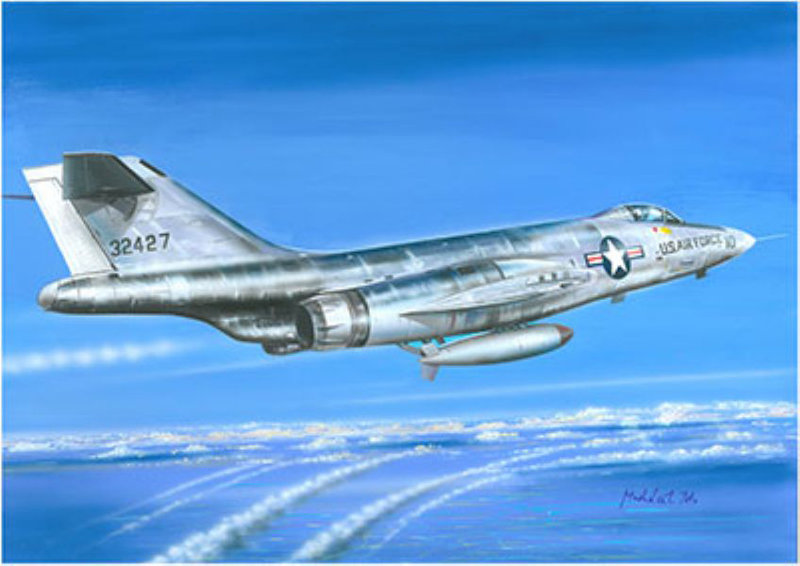 CV72124 1/72 米・マクドネルF-101Aヴードゥー戦術偵察機＋Mark.7核爆弾