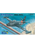 CV72104 1/72 米・ノースアメリカンFJ-1フューリー艦上戦闘機・実験航空隊