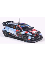 ヒョンデ i20 N Rally1 2026年 ラリーモンテカルロ ＃20 H.Paddon/J.Kennard ライトポッド付き