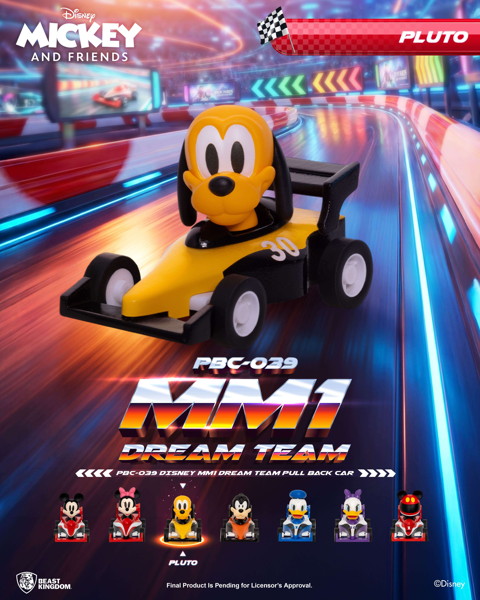 PBC-039 ディズニー MM1 ドリーム・チーム プルバックカー ブラインドボックス（6個入り）（1BOX=6個入）