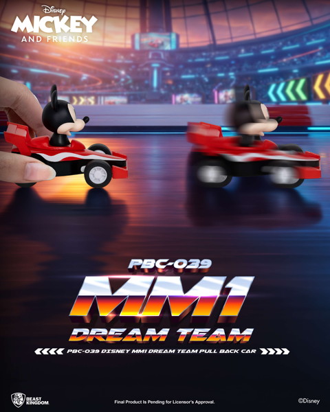 PBC-039 ディズニー MM1 ドリーム・チーム プルバックカー ブラインドボックス（6個入り）（1BOX=6個入）