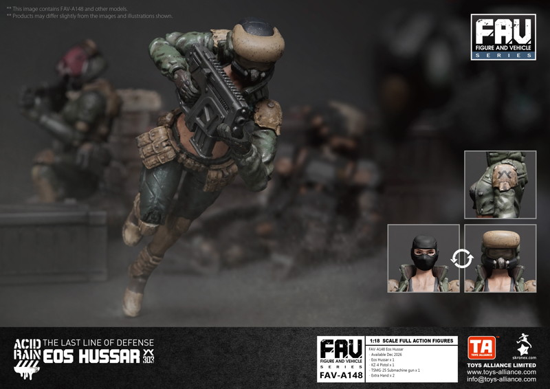 002_TOYS ALLIANCE LIMITED アシッドレイン 1/18スケール FAV-A148 イオス・ハッサー
