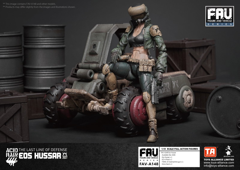 002_TOYS ALLIANCE LIMITED アシッドレイン 1/18スケール FAV-A148 イオス・ハッサー