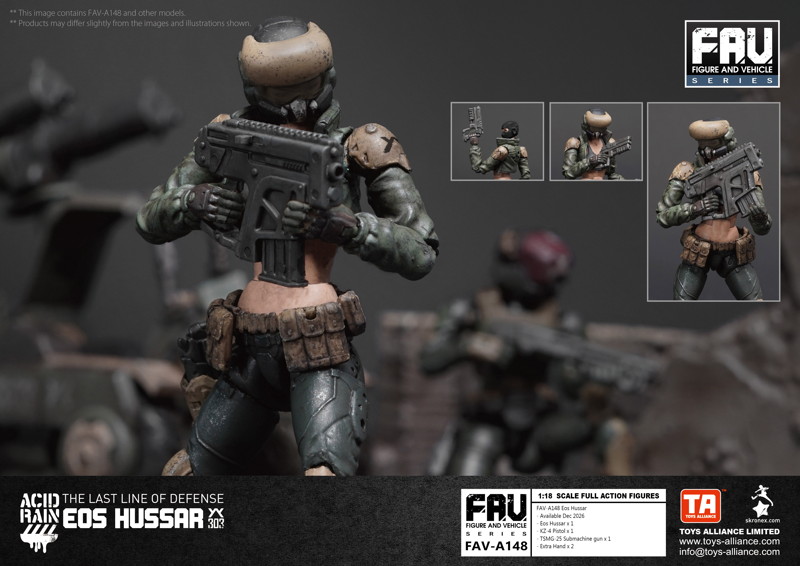 002_TOYS ALLIANCE LIMITED アシッドレイン 1/18スケール FAV-A148 イオス・ハッサー