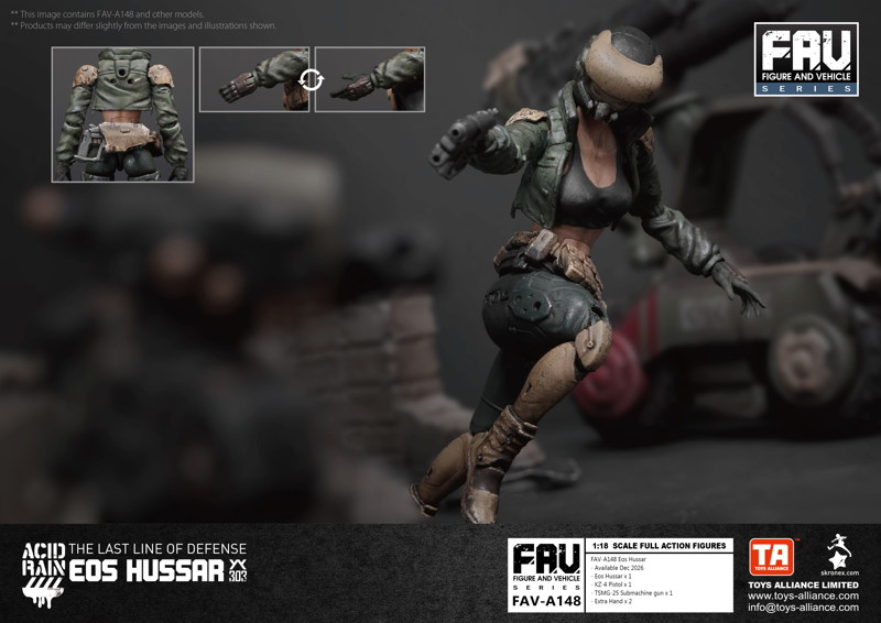 002_TOYS ALLIANCE LIMITED アシッドレイン 1/18スケール FAV-A148 イオス・ハッサー