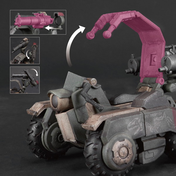 003_TOYS ALLIANCE LIMITED アシッドレイン 1/18スケール FAV-A147 ヴェロラプトル・スピーダー MK1m-4