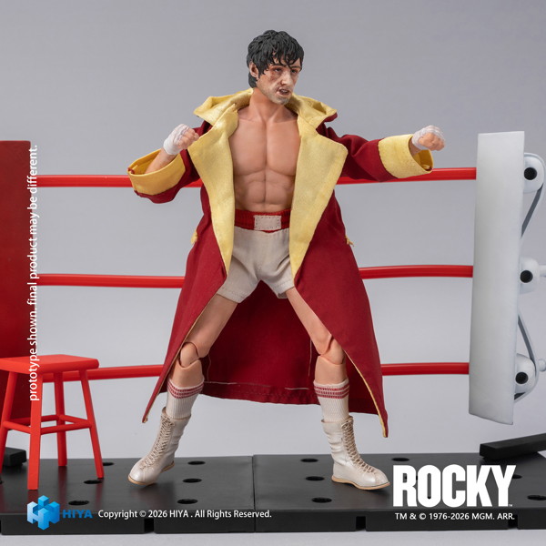 ロッキー 1/12 アクションフィギュア ロッキー・バルボア