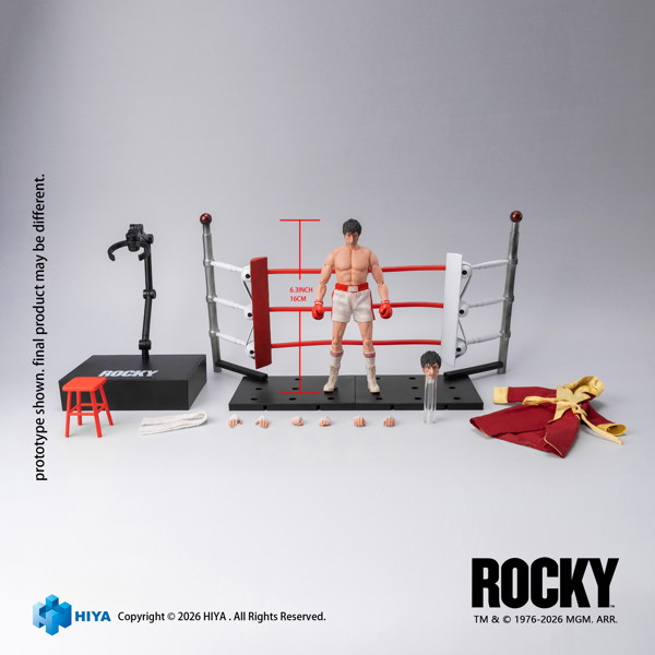 ロッキー 1/12 アクションフィギュア ロッキー・バルボア