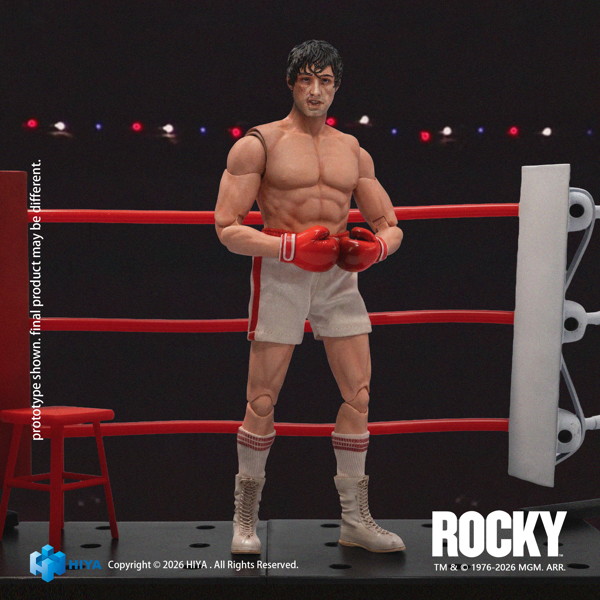 ロッキー 1/12 アクションフィギュア ロッキー・バルボア