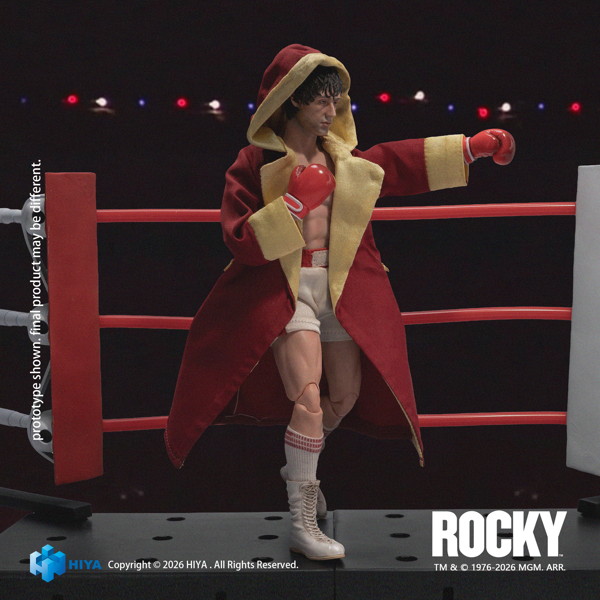 ロッキー 1/12 アクションフィギュア ロッキー・バルボア