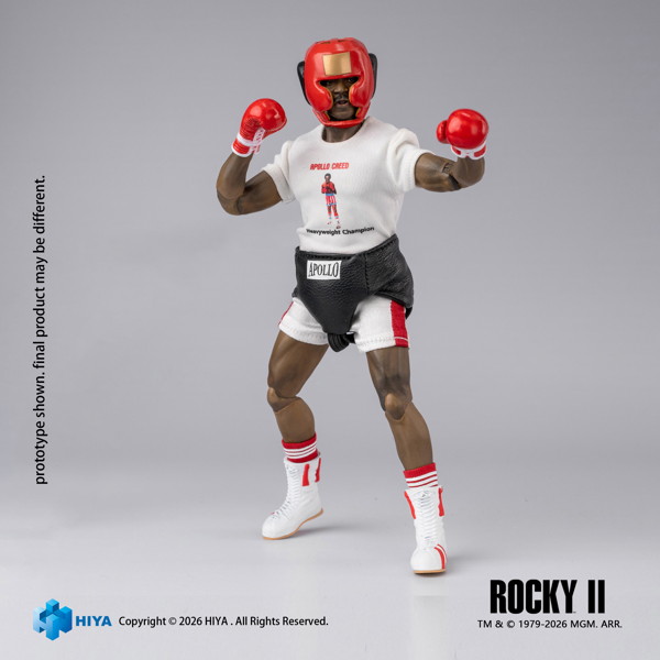 ロッキー2 1/12 アクションフィギュア アポロ・クリード