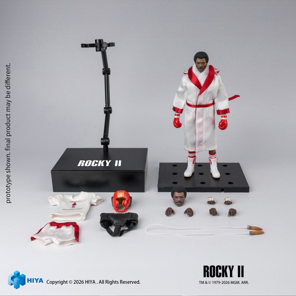 ロッキー2 1/12 アクションフィギュア アポロ・クリード