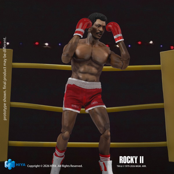 ロッキー2 1/12 アクションフィギュア アポロ・クリード