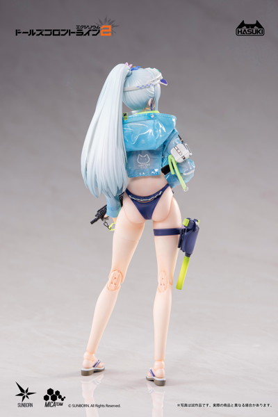 pocket art PA013 ドールズフロントライン2:エクシリウム クルカイ 蒼き軌跡Ver. 通常版 1/12 完成品アクションフィギュア