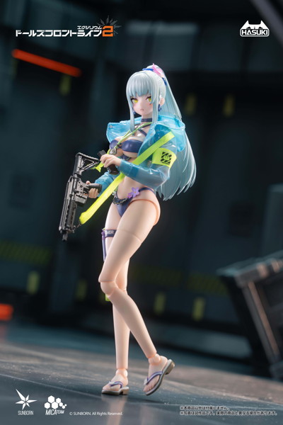 pocket art PA013 ドールズフロントライン2:エクシリウム クルカイ 蒼き軌跡Ver. 通常版 1/12 完成品アクションフィギュア
