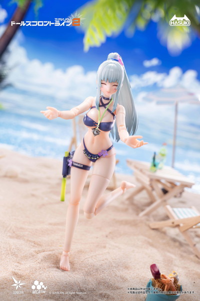 pocket art PA013 ドールズフロントライン2:エクシリウム クルカイ 蒼き軌跡Ver. 豪華版 1/12 完成品アクションフィギュア