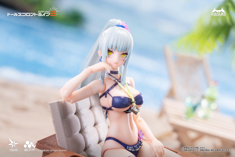 pocket art PA013 ドールズフロントライン2:エクシリウム クルカイ 蒼き軌跡Ver. 豪華版 1/12 完成品アクションフィギュア
