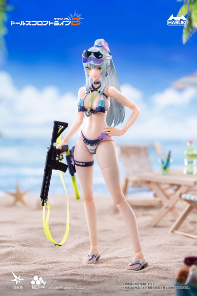 pocket art PA013 ドールズフロントライン2:エクシリウム クルカイ 蒼き軌跡Ver. 豪華版 1/12 完成品アクションフィギュア